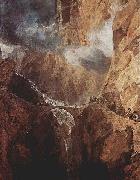 Die Teufelsbrocke St. Gotthard Joseph Mallord William Turner